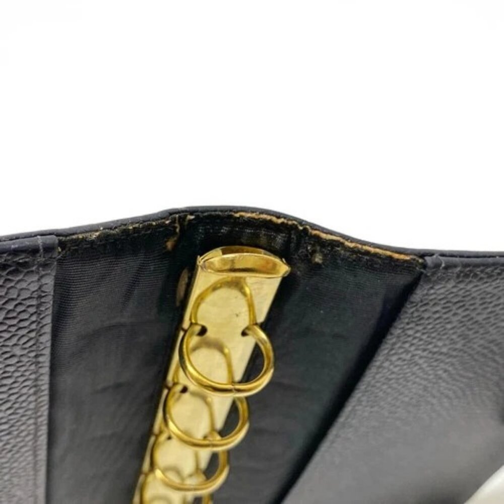 CHANEL - Black Calfskin Agenda Gold hardware - Picture 8 of 11